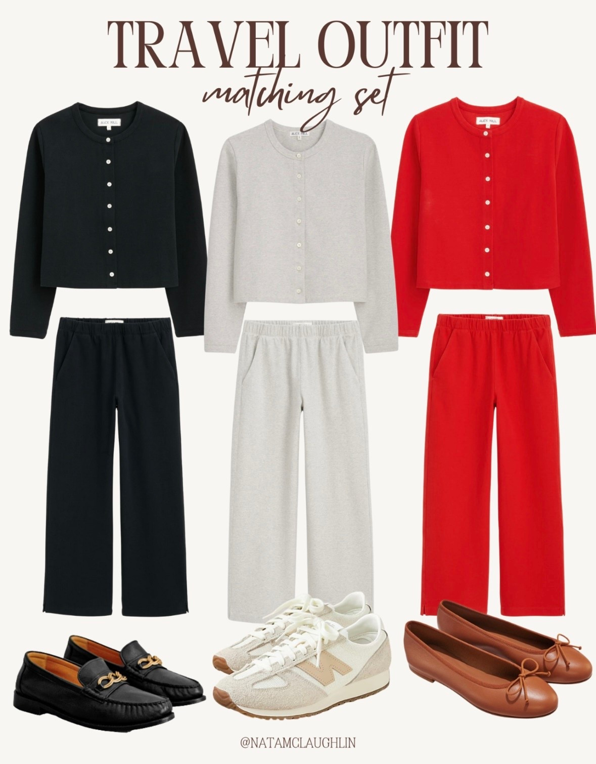 These Alex Mill swear sets are the perfect blend and comfy and cute. They are great for travel days in the fall  

#LTKStyleTip #LTKTravel
