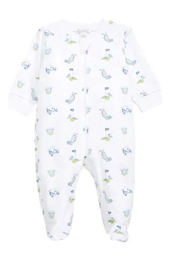 Kissy Kissy Golf Print Footie | Nordstrom | Nordstrom
