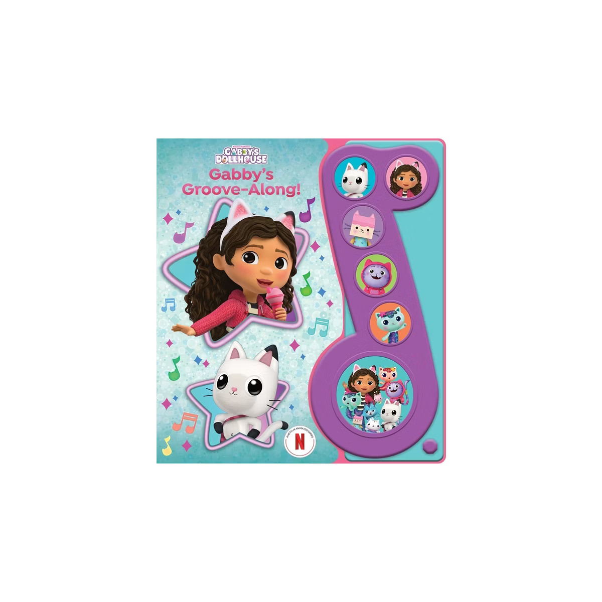 DreamWorks Gabby's Dollhouse: Gabby's Groove-Along! Sound Book - by  Pi Kids (Mixed Media Product... | Target