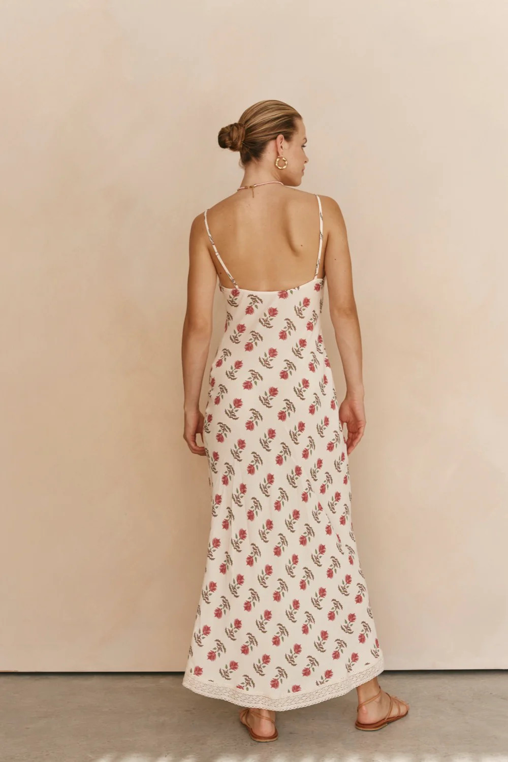 Odesse Bias Cut Maxi Dress Boheme | VRG Grl