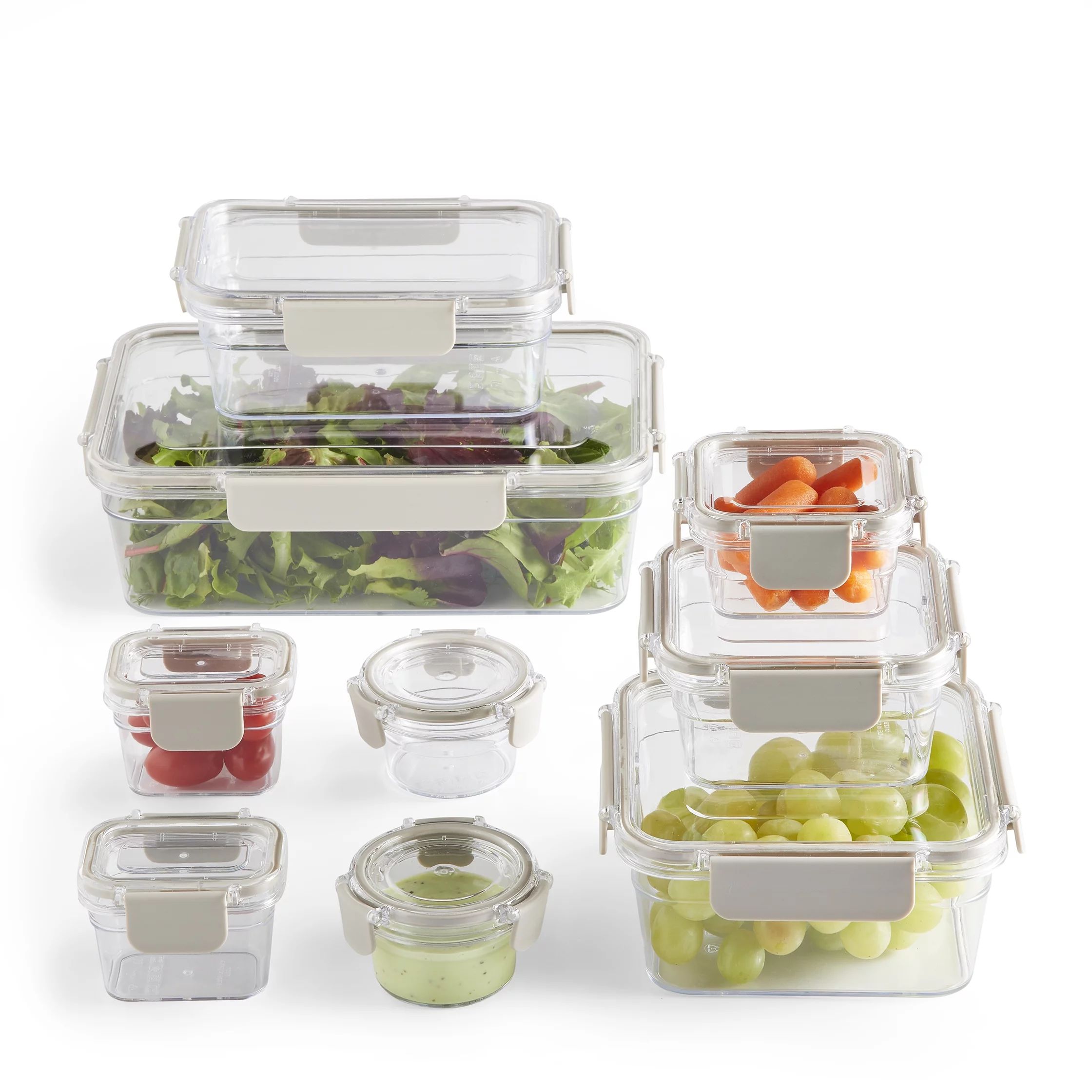 Better Homes & Garden Tritan Plastic Food Storage Containers, 18 Pieces | Walmart (US)