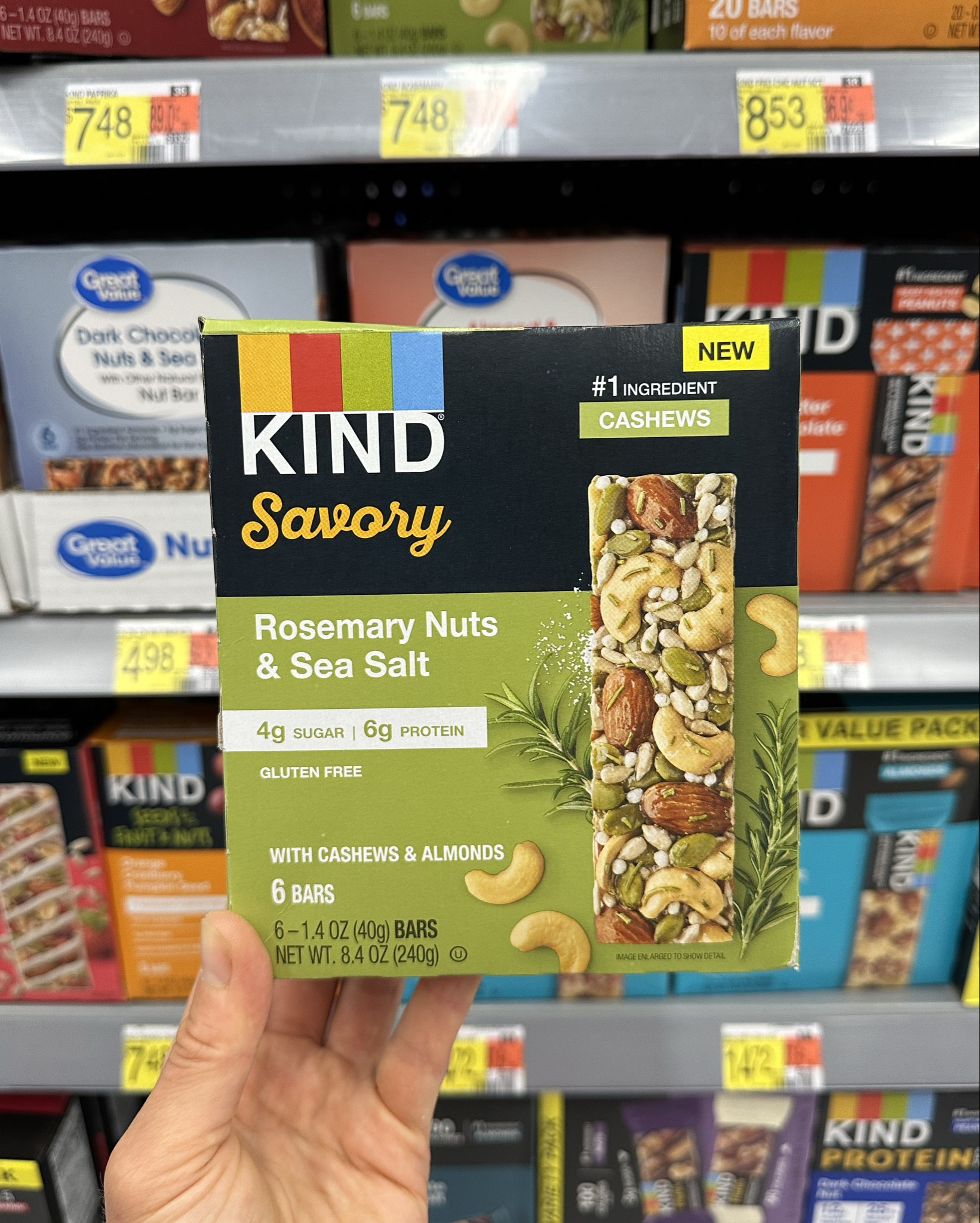 a ✨savory✨ moment from kind snacks! 🫑🌶️🧅🧄🫒