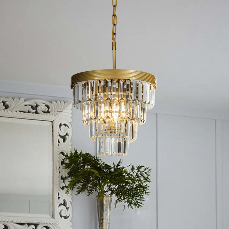 Dimmable Tiered Chandelier | Wayfair Professional