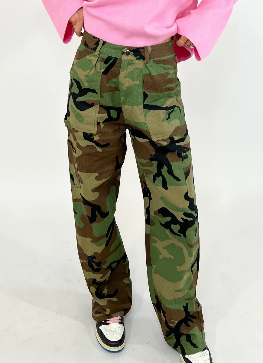 Rouge Camo Pants | Talulah