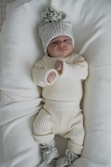 Luna + Luca Baby Rib Bodysuit - Cream | Luna + Luca