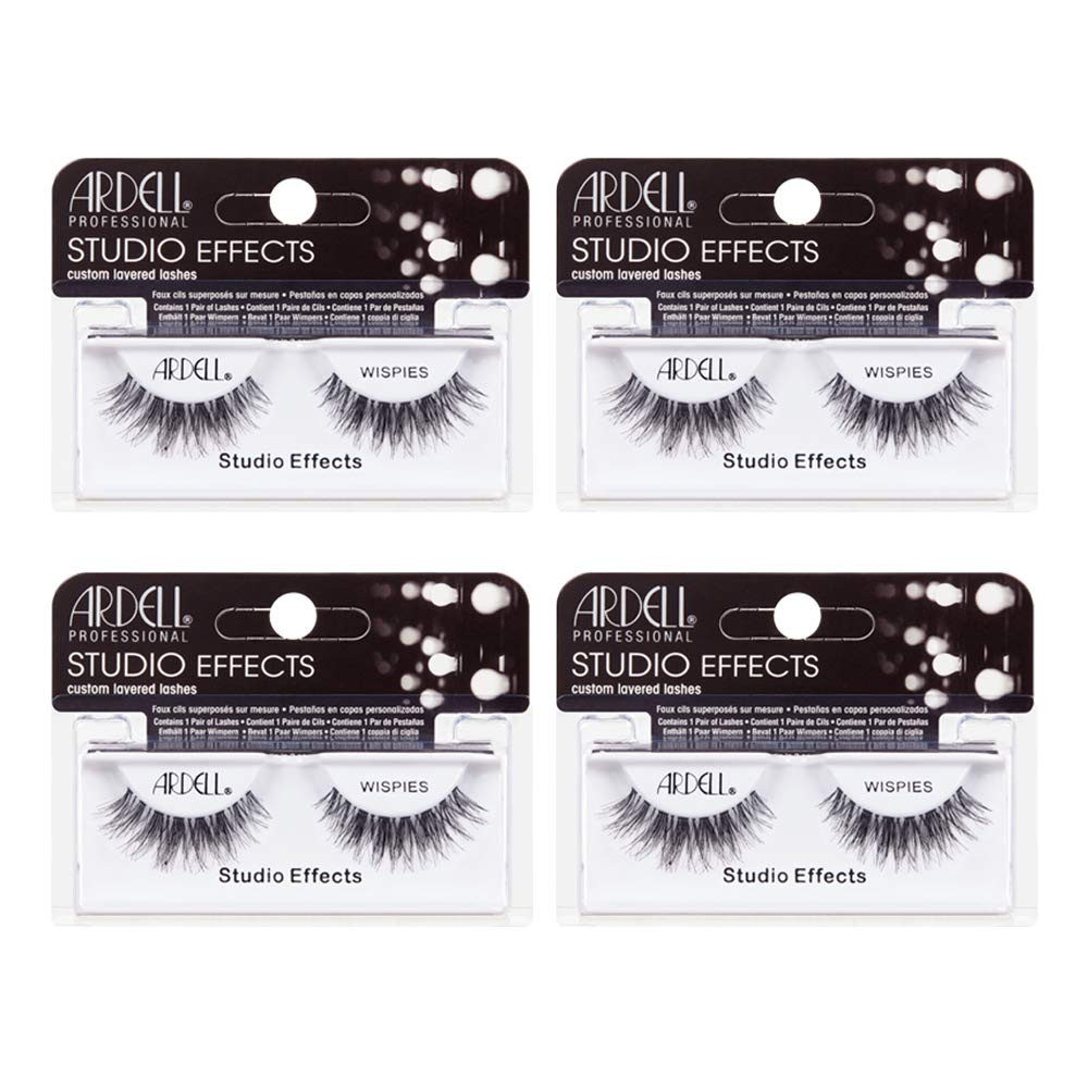 Amazon.com: Ardell Studio Effects Wispies Black, 4 Pack : Beauty & Personal Care | Amazon (US)