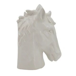 8" Horse Head, White - 4Wx6Lx8H | Bed Bath & Beyond