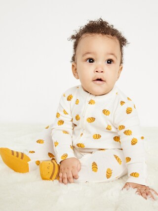 2-Way-Zip Sleep & Play Footed One-Piece for Baby | Old Navy (US)