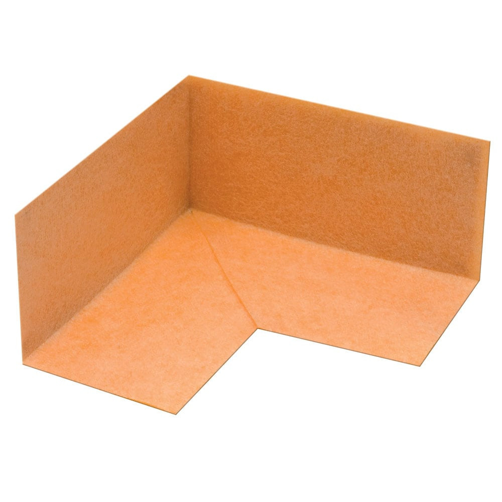 Schluter Systems Kerdi 4-in x 7.75-in Preformed corner in Orange | KERECK/FI10 | Lowe's