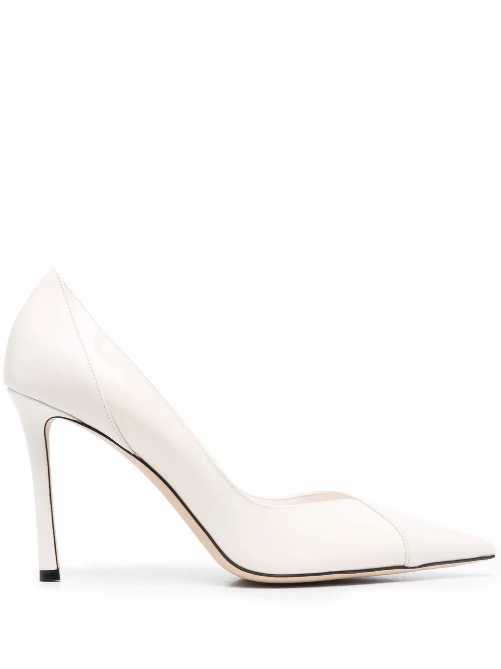 Jimmy Choo Cass Leather Pumps  - Farfetch | Farfetch Global