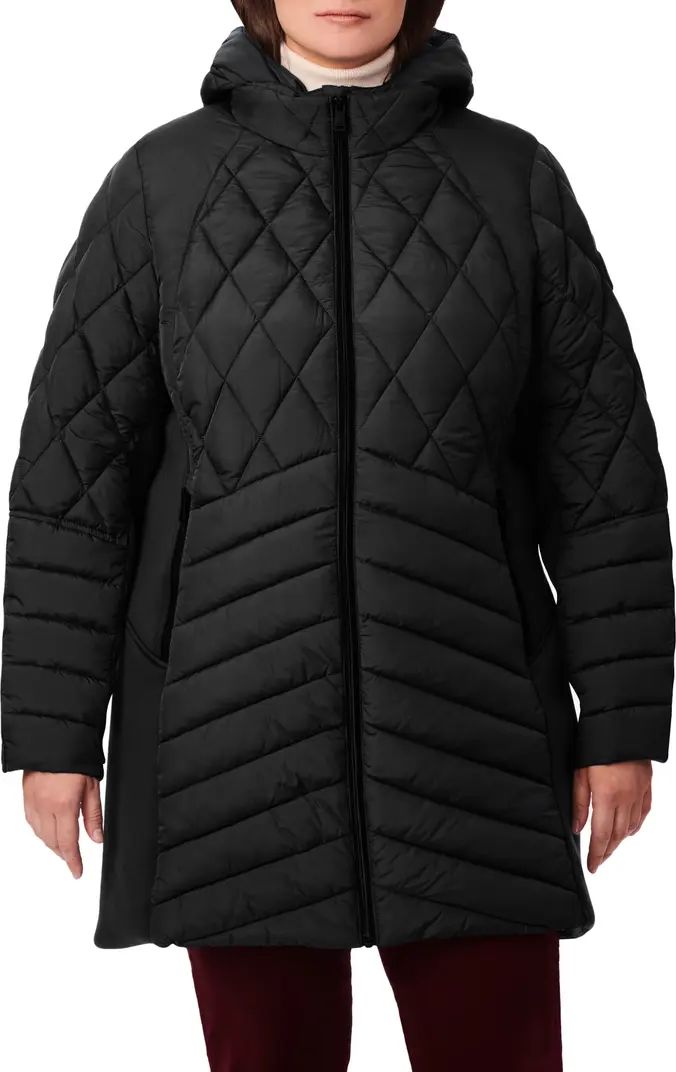 Walker Packable Insulated Coat with Removable Hooded Bib | Nordstrom