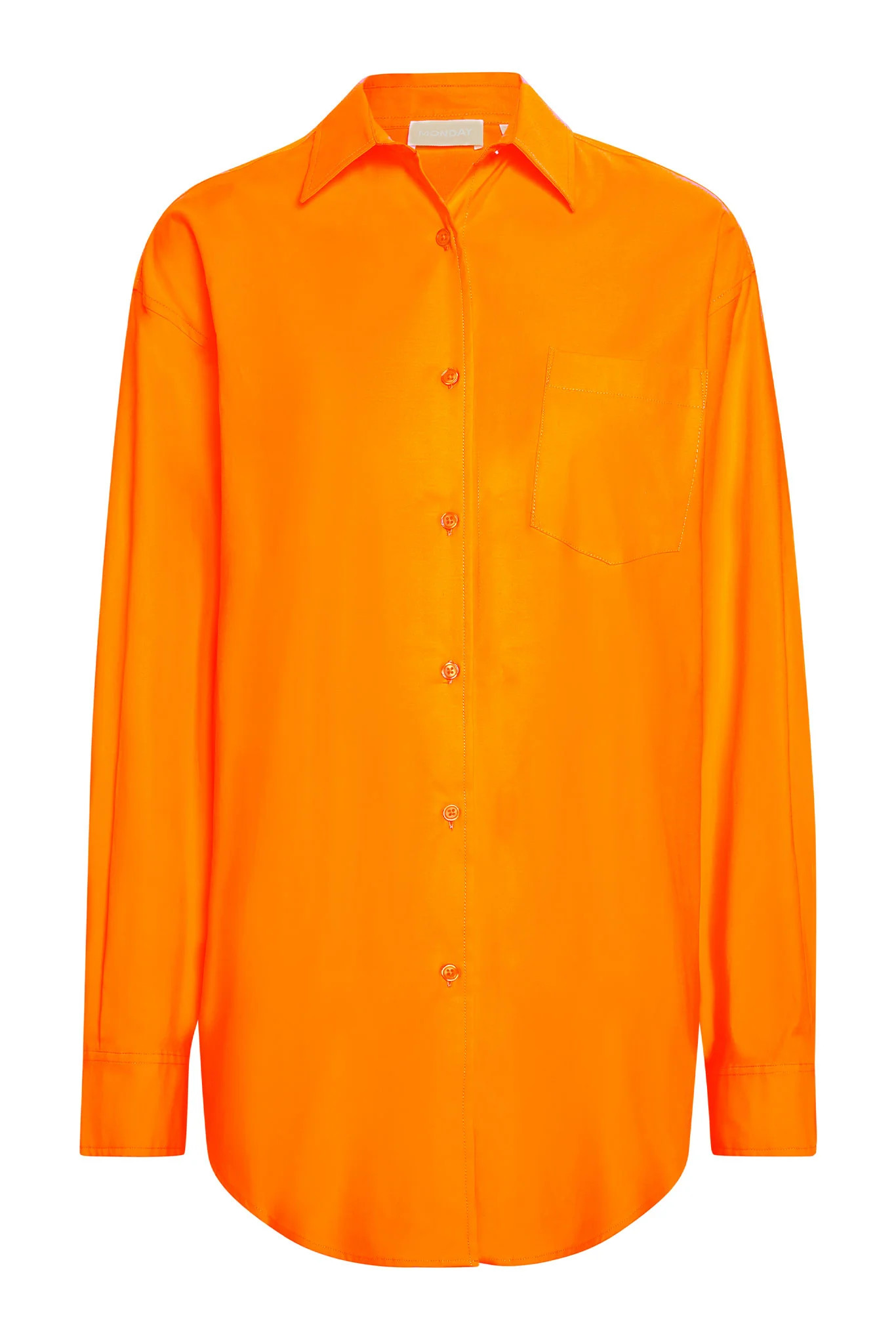 La Jolla Shirt - Tangerine | Monday Swimwear