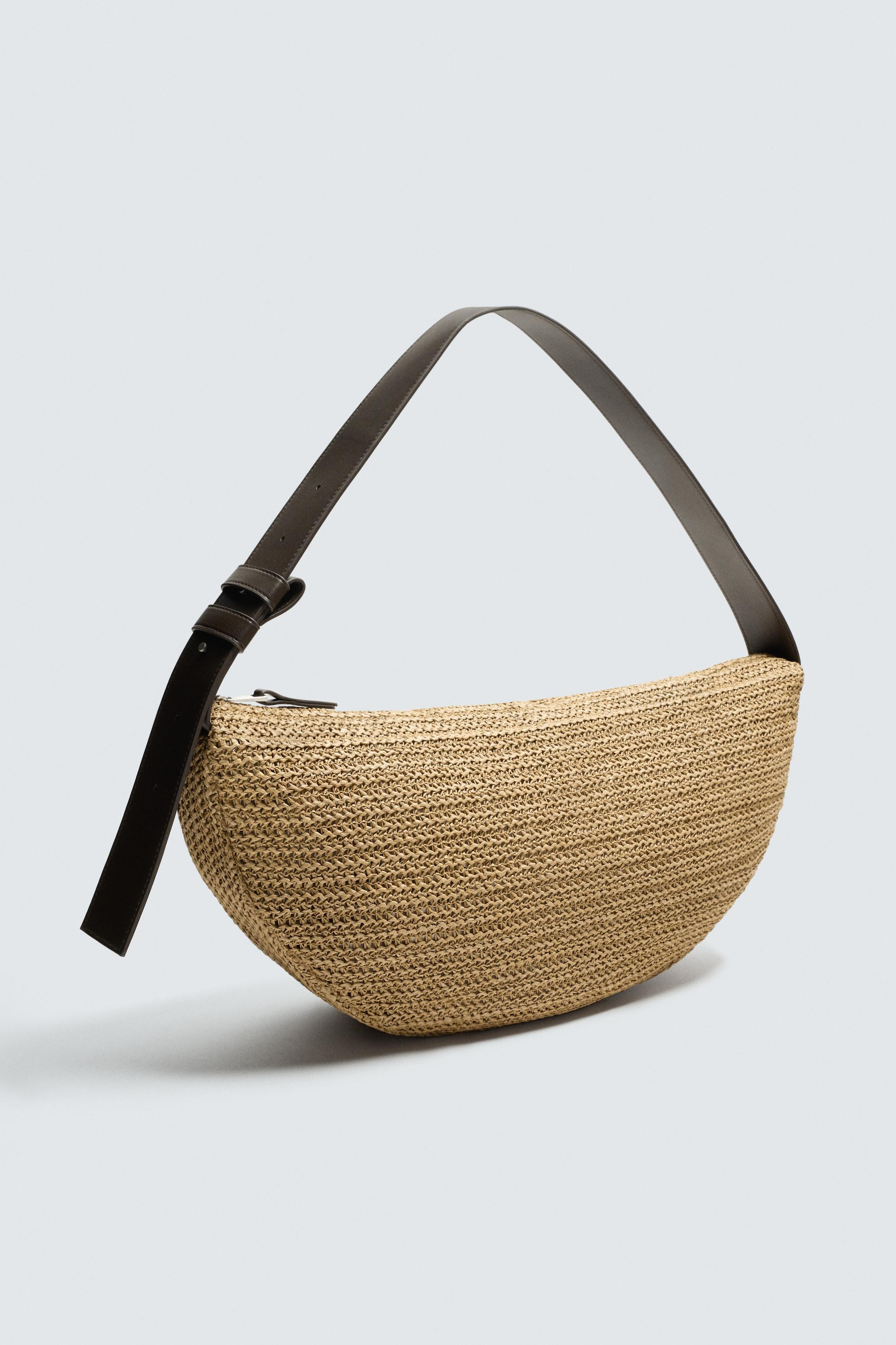 WOVEN SHOULDER BAG | Zara US