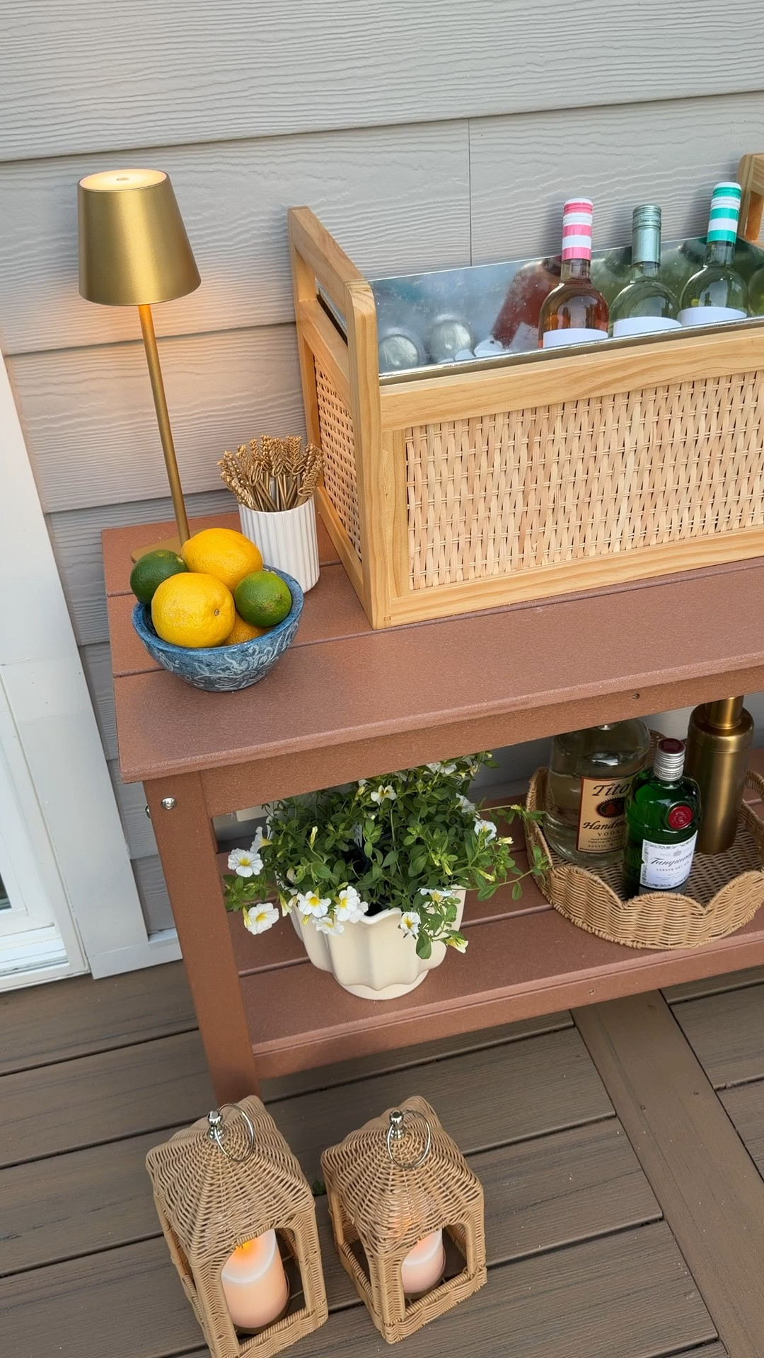 Outdoor entertaining, patio bar cart, backyard hosting, outdoor decor, outdoor bar setup, al fresco dining, summer hosting ideas, patio styling, outdoor entertaining essentials, outdoor tablescape, deck decor, wicker lanterns, cordless table lamps, outdoor drink station, backyard happy hour, patio furniture decor, outdoor serving station, summer patio ideas, cozy outdoor spaces, outdoor hosting inspo, deck styling ideas, neutral outdoor decor, entertaining at home, outdoor entertaining setup, woven decor, outdoor cocktail station, patio accessories, backyard decor ideas, hosting essentials, summer nights at home

#LTKSeasonal #LTKHome #LTKselfcare
