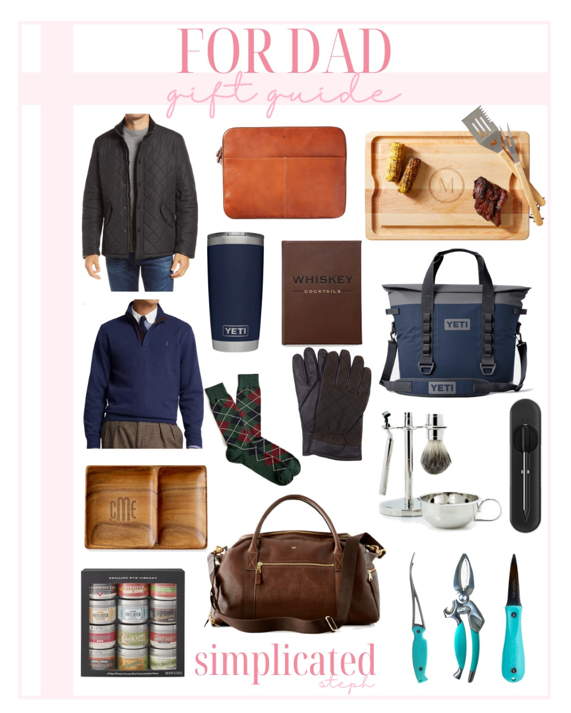 Gift guide for dad 

Gift guide, gift ideas, Christmas gift ideas, gift ideas, Christmas, Christmas gifts, holiday inspo, Christmas inspo, gifts for him, gift for dad, gift guide for dad 

#LTKHoliday #LTKSeasonal #LTKGiftGuide