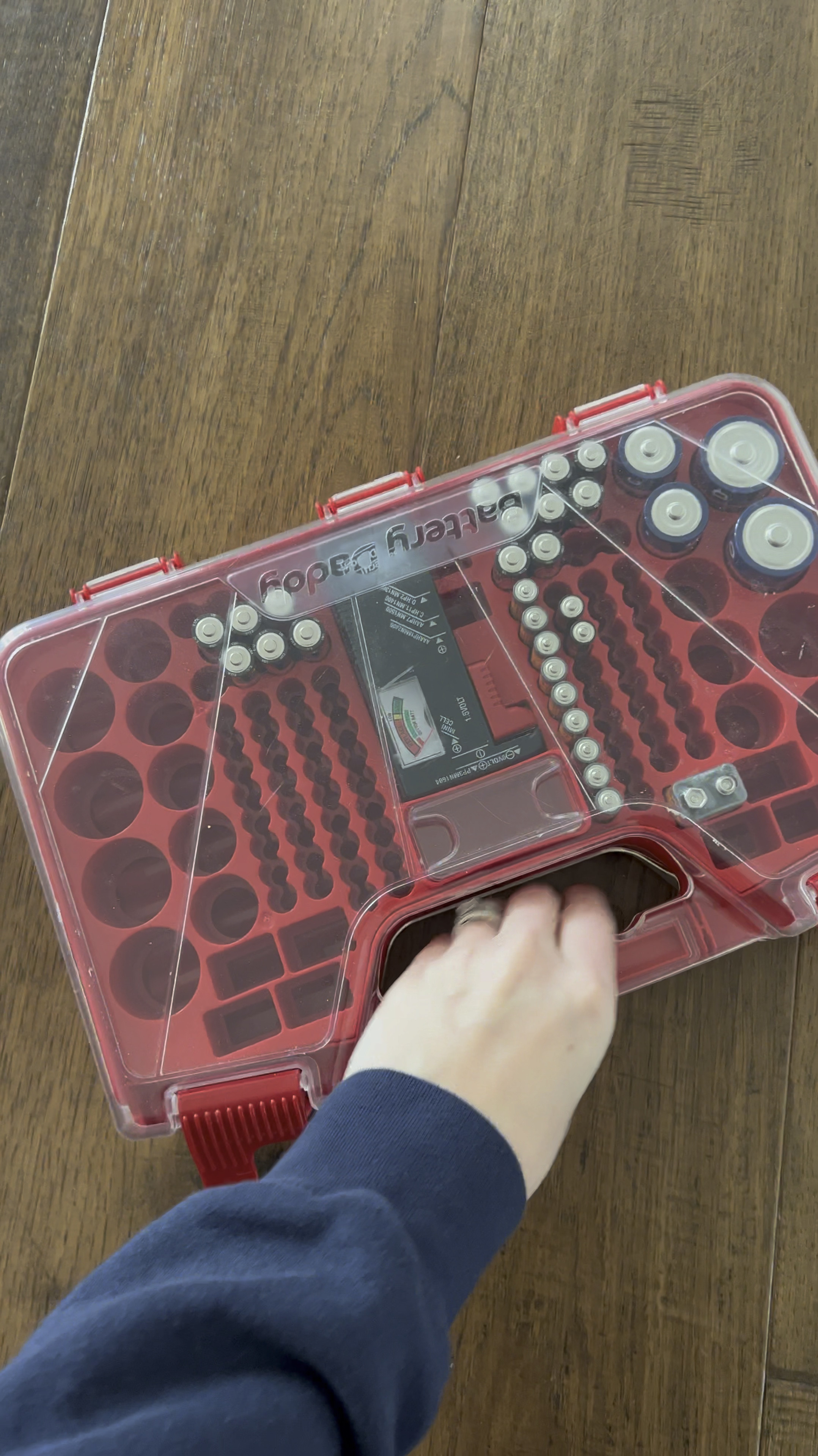 I love this thing for storing and organizing all my batteries! So nice to be able to see what I have and what I need and it holds a lot!! I also like the battery tester! So handy! Get you one of these and fill it up before Christmas gets here! So nice to have handy when you start opening up all the toys! Also this is really a great practical gift in itself! My mom gave it to me as a gift and I was thrilled! Amazon find!

#LTKHome #LTKFindsUnder50 #LTKxPrimeDay
