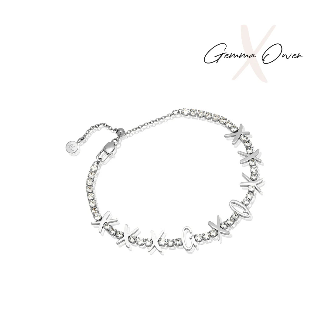 Gemma Owen GXO Custom Tennis Bracelet (Silver) | Abbott Lyon