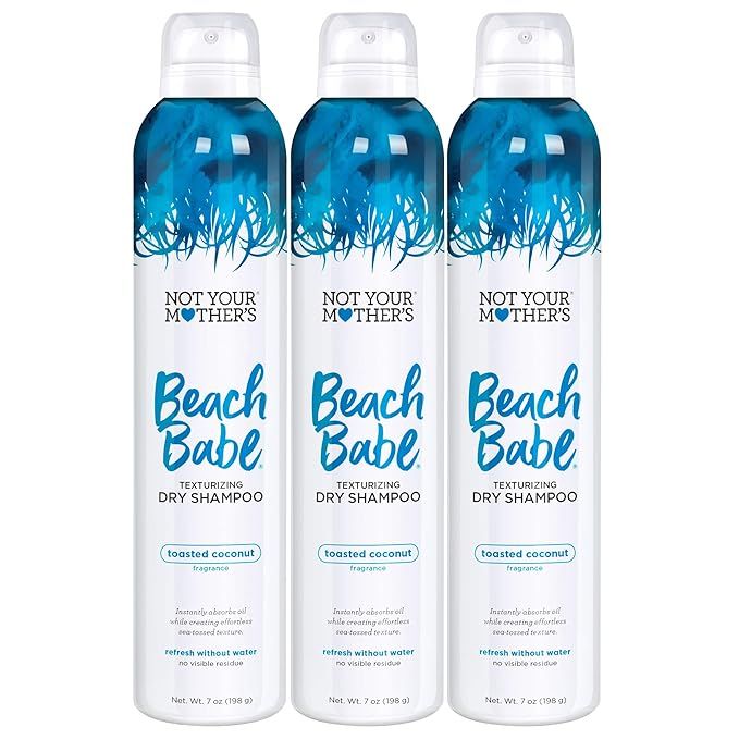 Not Your Mother's Beach Babe Dry Shampoo (3-Pack) - 7 oz Dry Shampoo - Instantly Absorbs Oil Whil... | Amazon (US)
