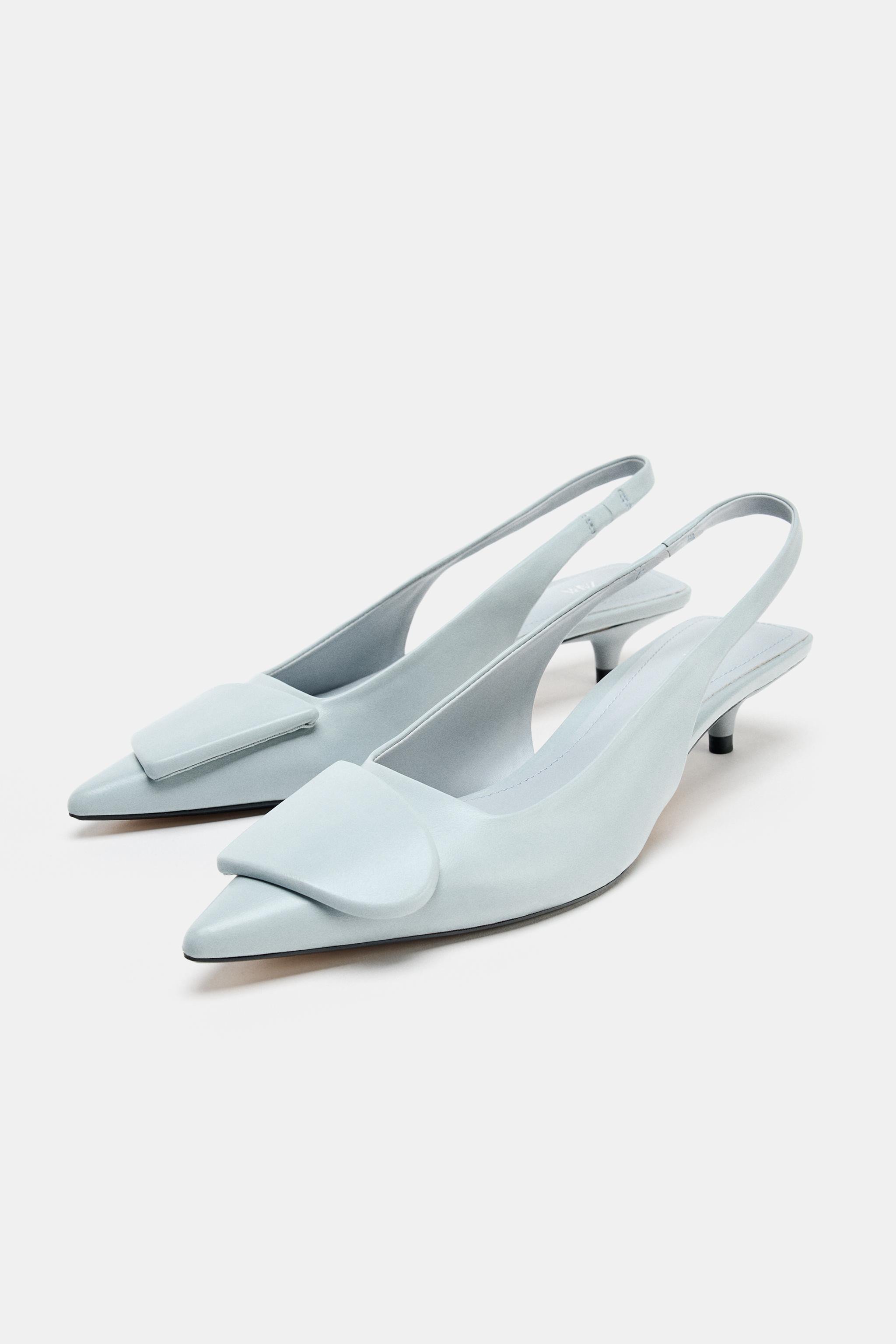 APPLIQUÉ SLINGBACK SHOES | Zara UK