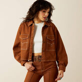 Boxy Cropped Denim Jacket | Ariat (US)