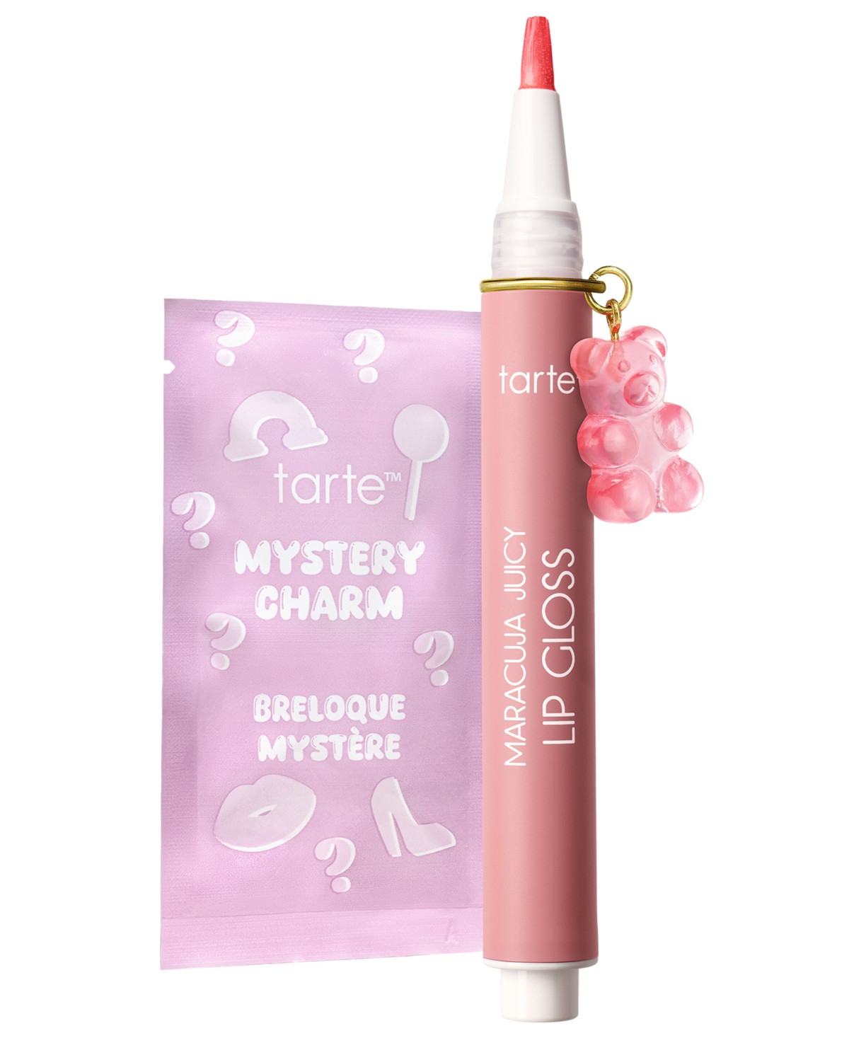 Tarte Limited-Edition Maracuja Juicy Lip Gloss with Charm, 0.1 oz. - Melon Spritz | Macy's