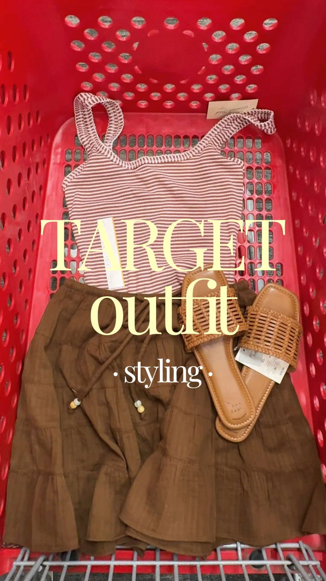 Target outfit styling ✨ pair a simple ribbed tank with a flowy skirt for a casual summer fit 🤎

#LTKootd #LTKSeasonal