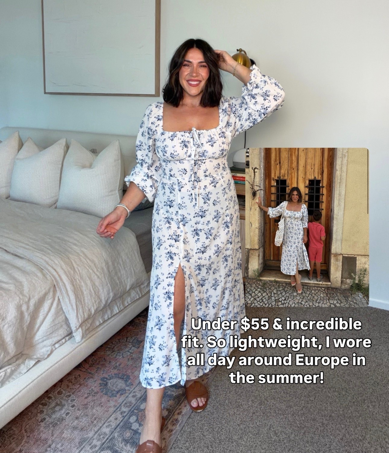 One of my all time favorite Amazon dresses! Under $55 and incredible. Lightweight for summer - I'm in a L! Wear nude undies

#LTKMidsize #LTKootd #LTKSeasonal