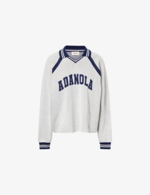 Varsity Long-Sleeves Cotton-Knit Top | Selfridges