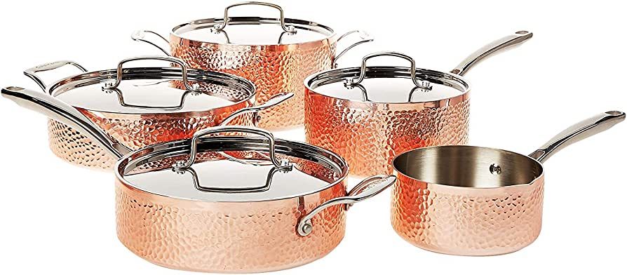 Cuisinart HCTP-9 Cookware Set, Copper, Medium | Amazon (US)
