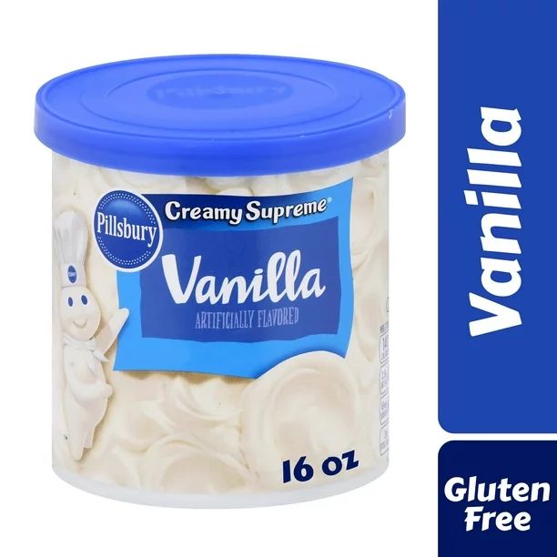 Pillsbury Creamy Supreme Vanilla Frosting, 16 Oz Tub - Walmart.com | Walmart (US)