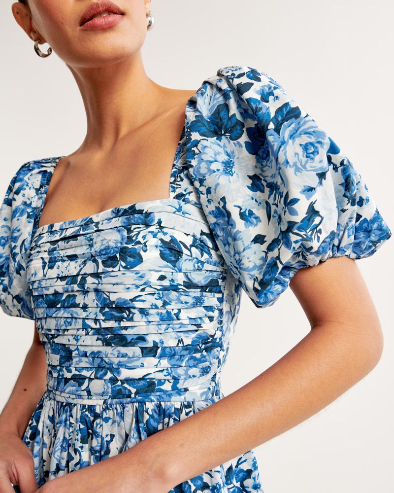 Women's Emerson Waisted Poplin Mini Dress | Women's New Arrivals | Abercrombie.com | Abercrombie & Fitch (US)