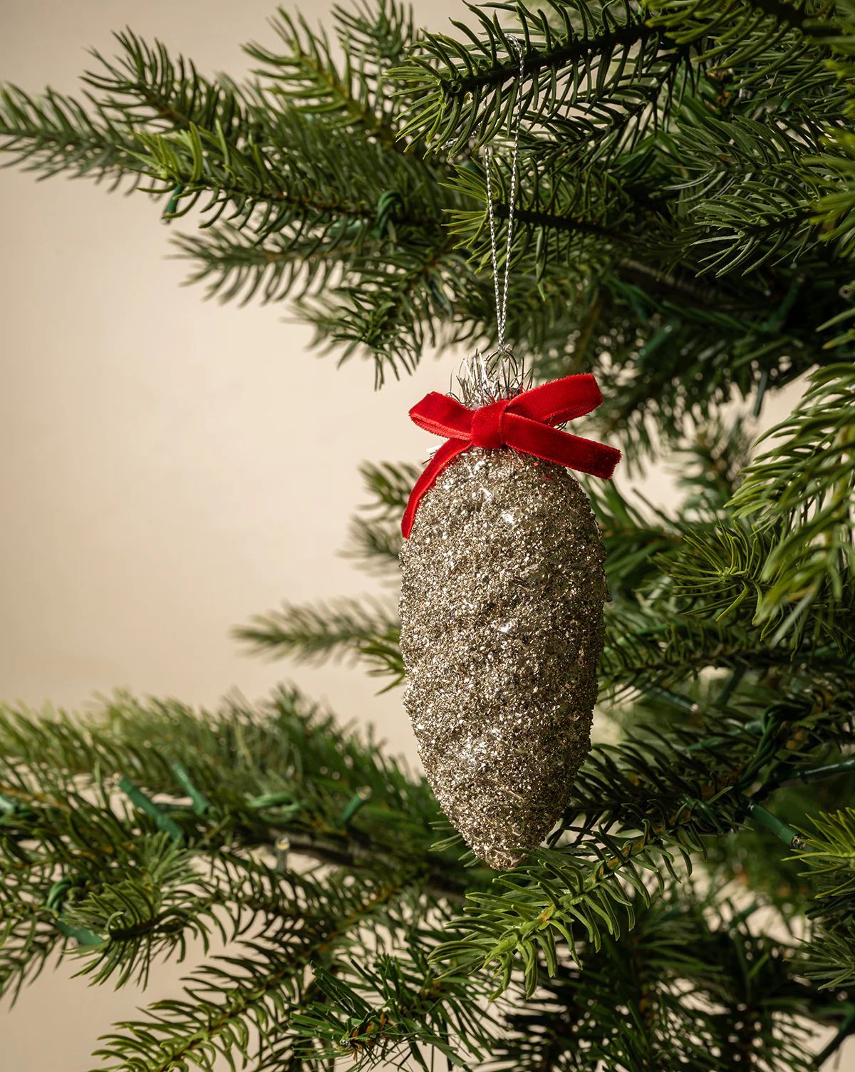 Glass Pinecone Ornament | McGee & Co. (US)