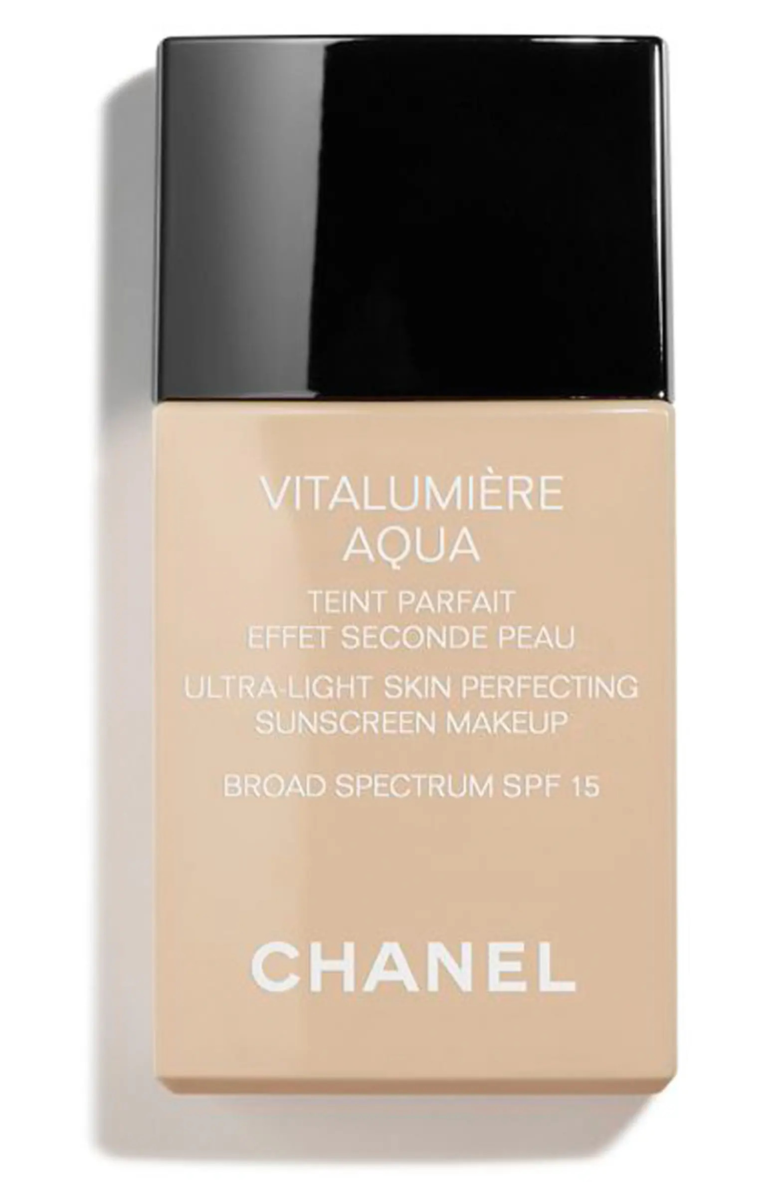 CHANEL VITALUMIÈRE AQUA Ultra-Light Skin Perfecting Sunscreen Makeup Broad Spectrum SPF 15 Hybri... | Nordstrom