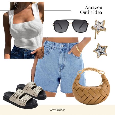 Amazon finds 
Summer outfit 
Sandals 

#LTKStyleTip #LTKSeasonal #LTKFindsUnder100