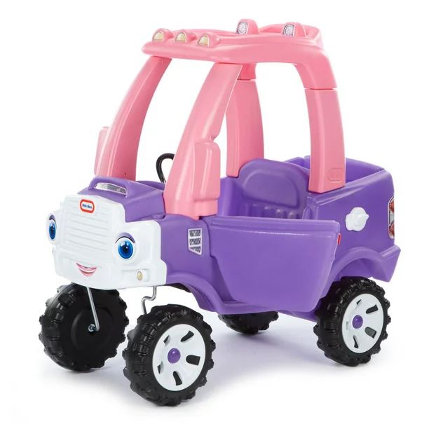 Little Tikes Princess Cozy Truck Foot-to-Floor Toddler Ride-on in Purple and Pink - For Kids Boys... | Walmart (US)