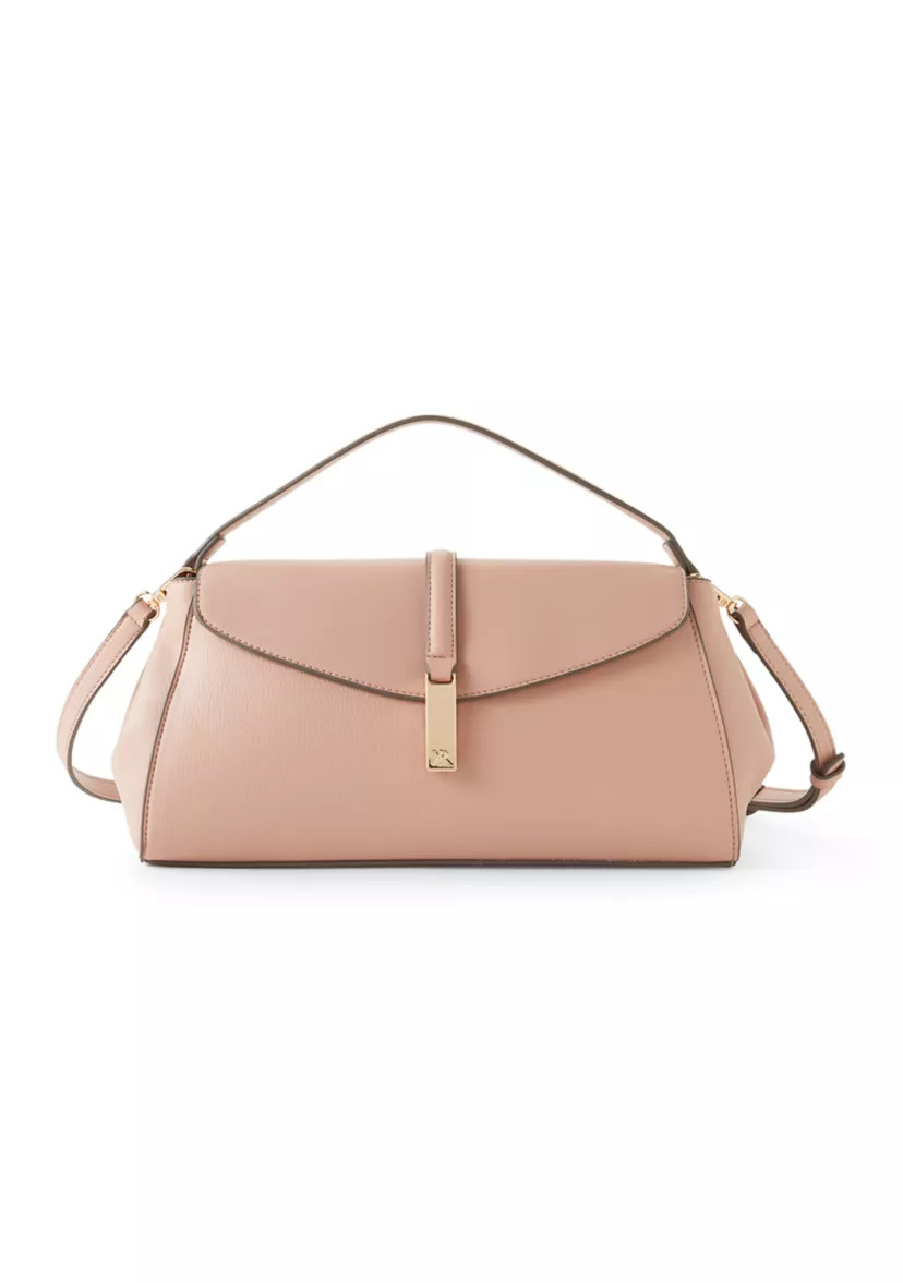 Resin Pebble Top Handle Satchel | Belk