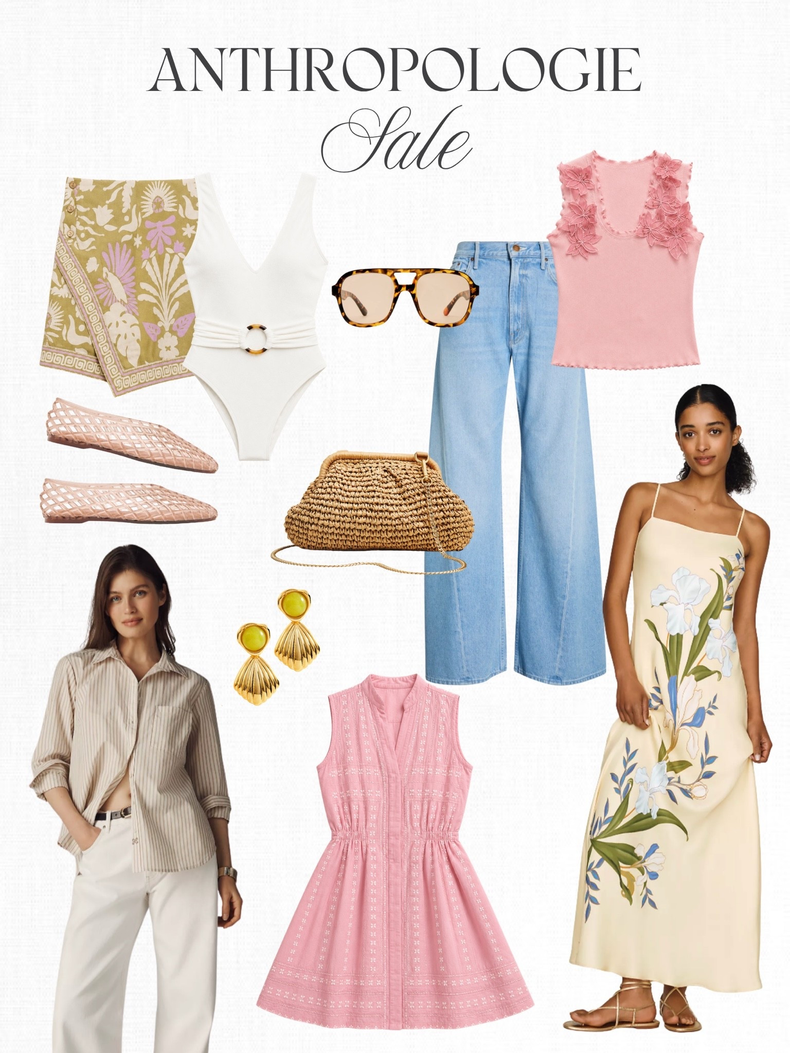 New favorites from @Anthropologie ☀️✨ Use code SUSIE20 for 20% off all these pieces! Loving pink and yellow this summer!

#anthropartner