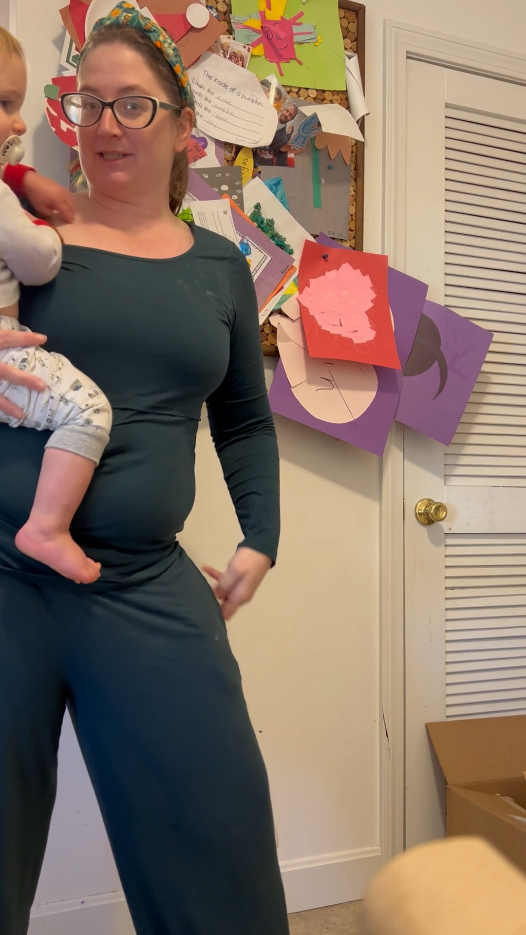 Pajamas I don’t feel a hot mess in - yes please! These are two different sets from Kindred Bravely that can be mixed and matched for a cute, school drop off look. 

#LTKMidsize #LTKStyleTip #LTKBump