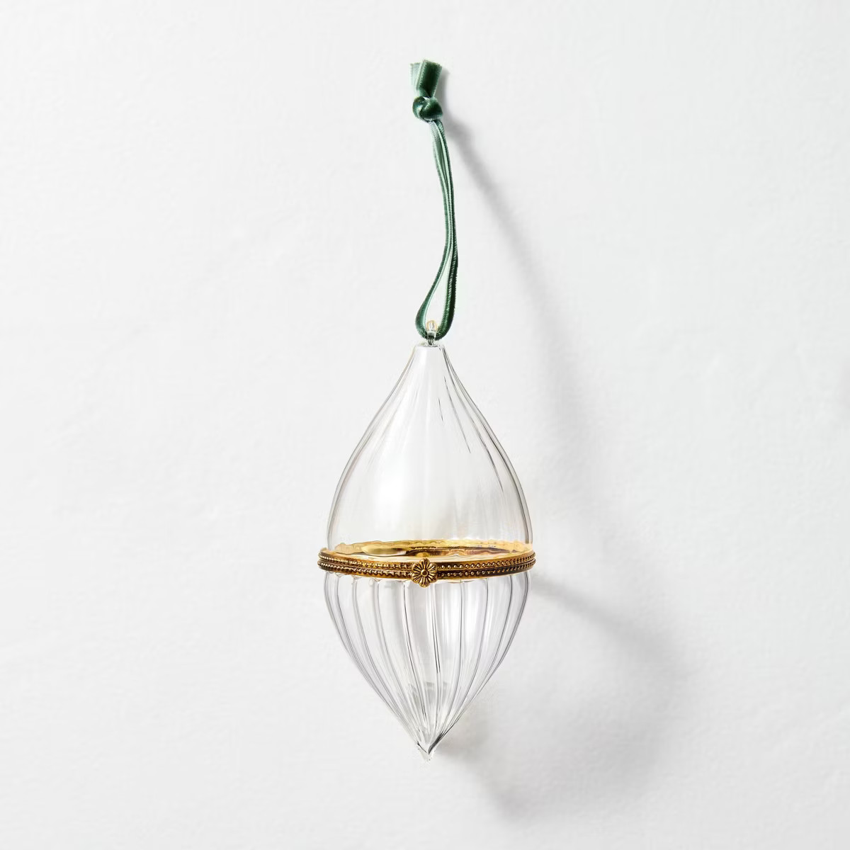 Hinged Glass Christmas Tree Ornament - Hearth & Hand™ with Magnolia | Target