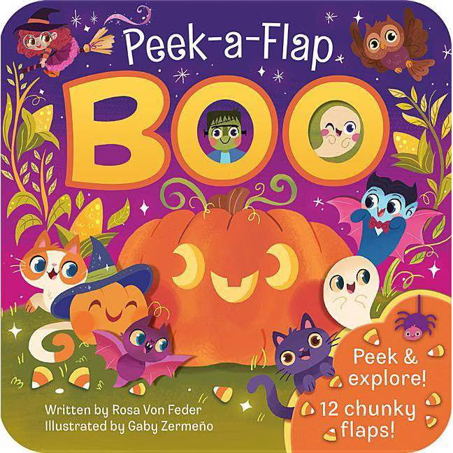 Peek-a-flap Boo (Board Book) (Rosa Vonfeder) | Target