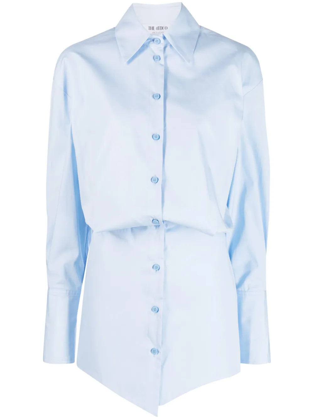 The Attico Silvye Cotton Minidress - Farfetch | Farfetch Global