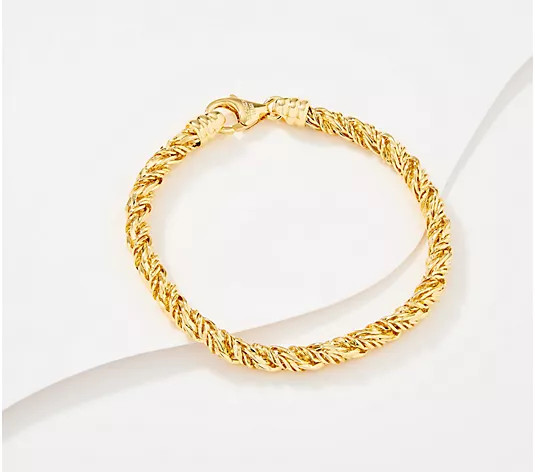 David Markstein Bronze Premier Woven Foxtail Bracelet - QVC.com | QVC