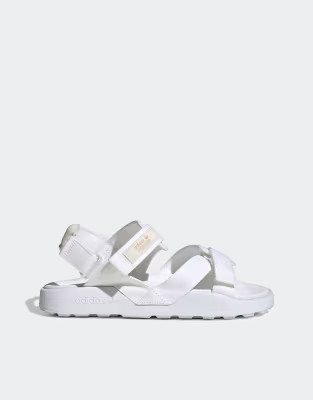 Sandalias blancas Adilette de adidas Originals | ASOS (Global)