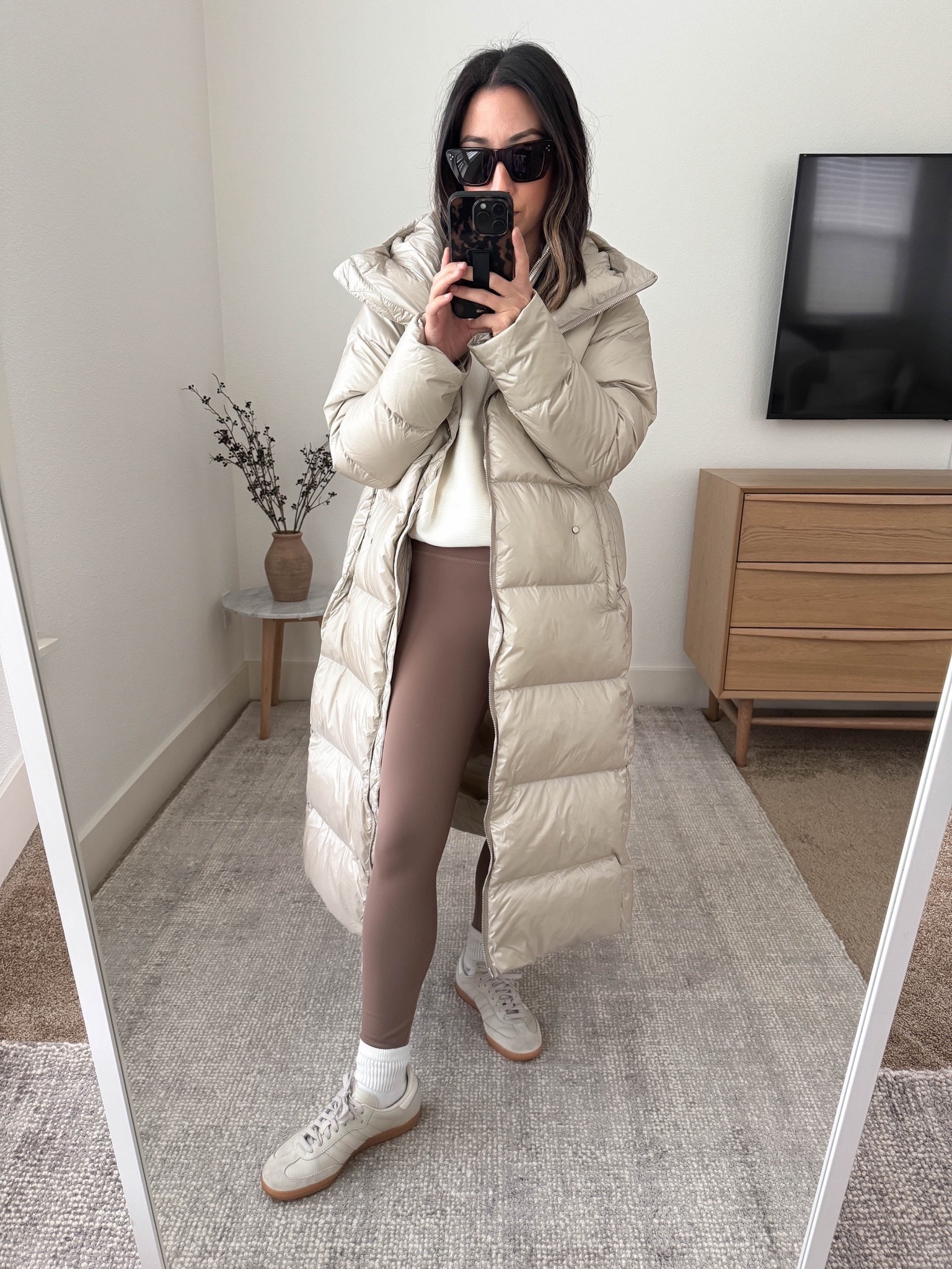 Varley Payton puffer coat. Incredibly warm and well made. Love this color too! Meant to run oversized, so size down. Wearing the xxs

Fall outfits, athleisure, fall style, fall fashion, fall shoes, sneakers, coats 

#LTKshoecrush #LTKfitness #LTKSeasonal