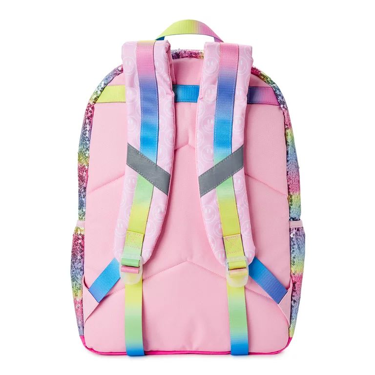Wonder Nation Girls’ Smiles and Rainbows Backpack | Walmart (US)