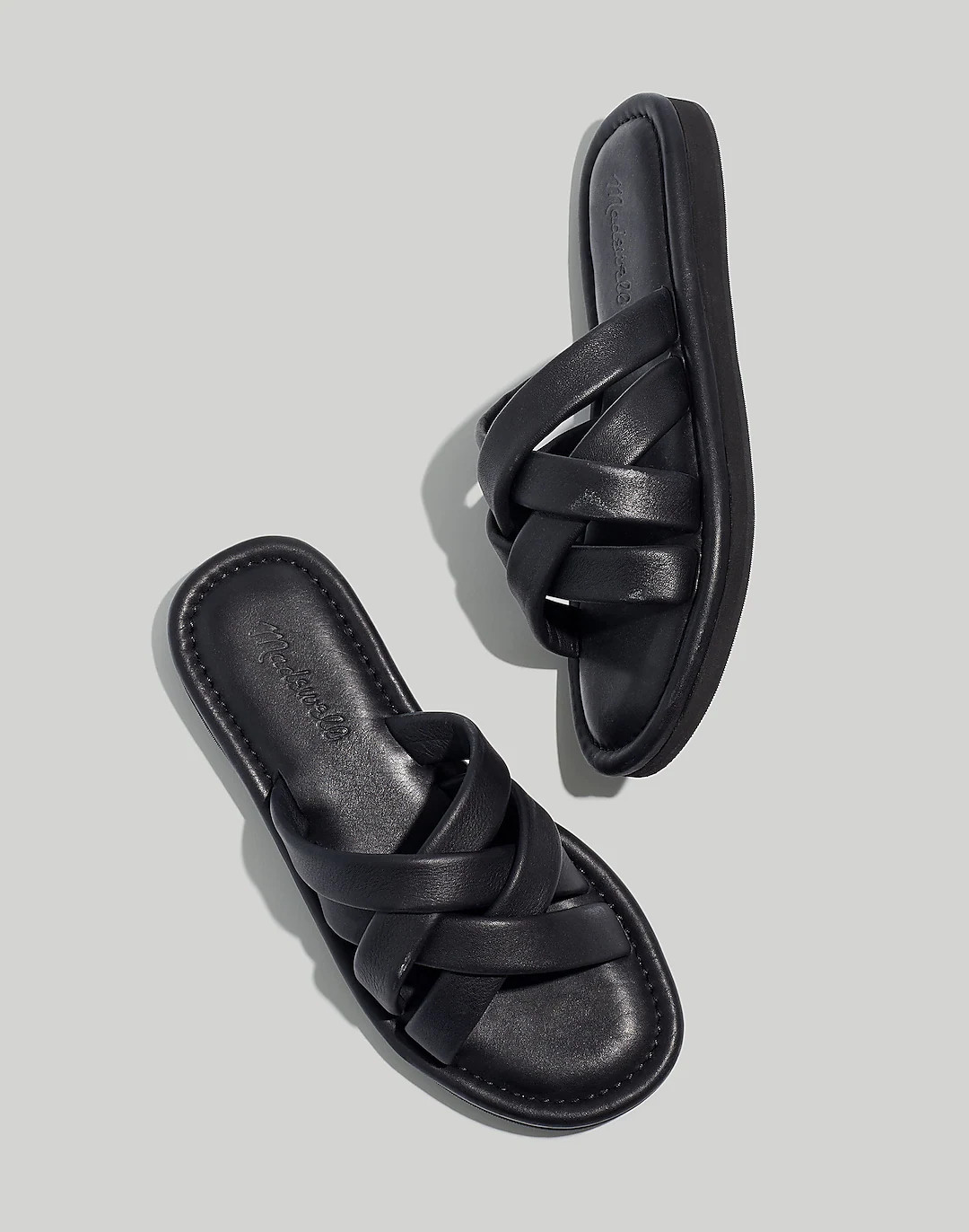 The Charley Double-Strap Slide Sandal | Madewell