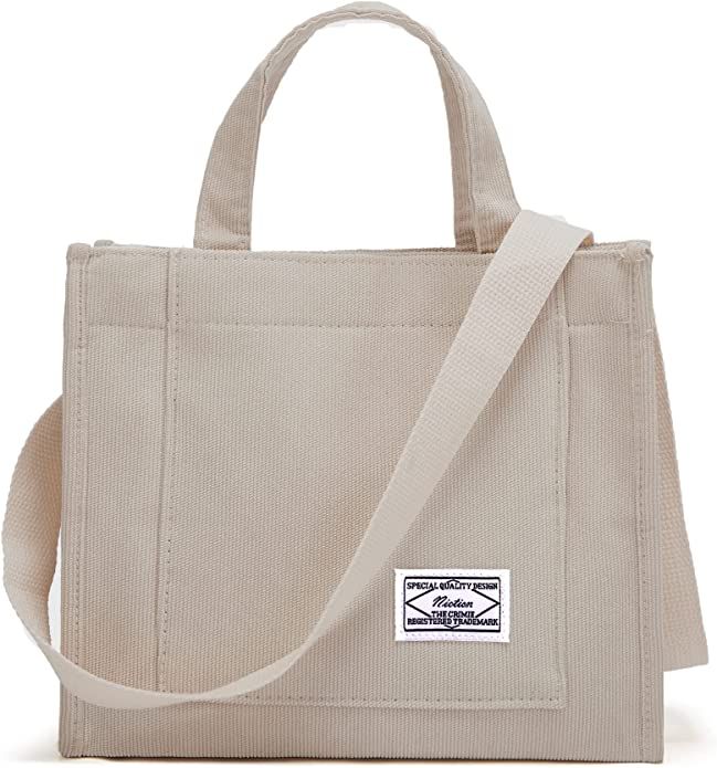 Tote Bag Women Small Satchel Bag Stylish Tote Handbag for Women Corduroy Hobo Bag Fashion Crossbo... | Amazon (US)