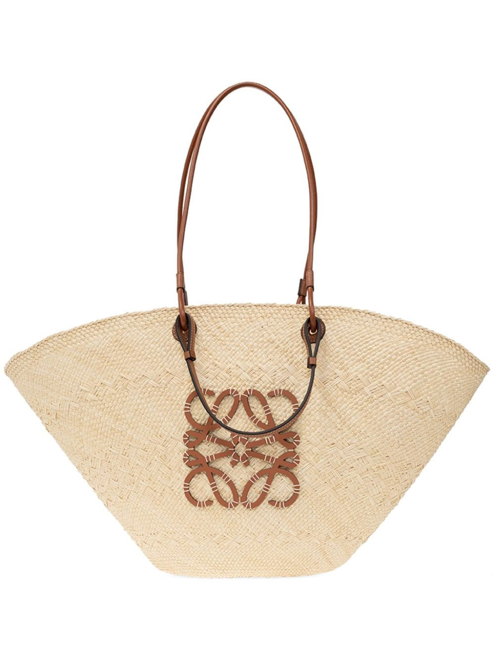 LOEWE medium Anagram basket tote bag - Neutrals | Farfetch Global