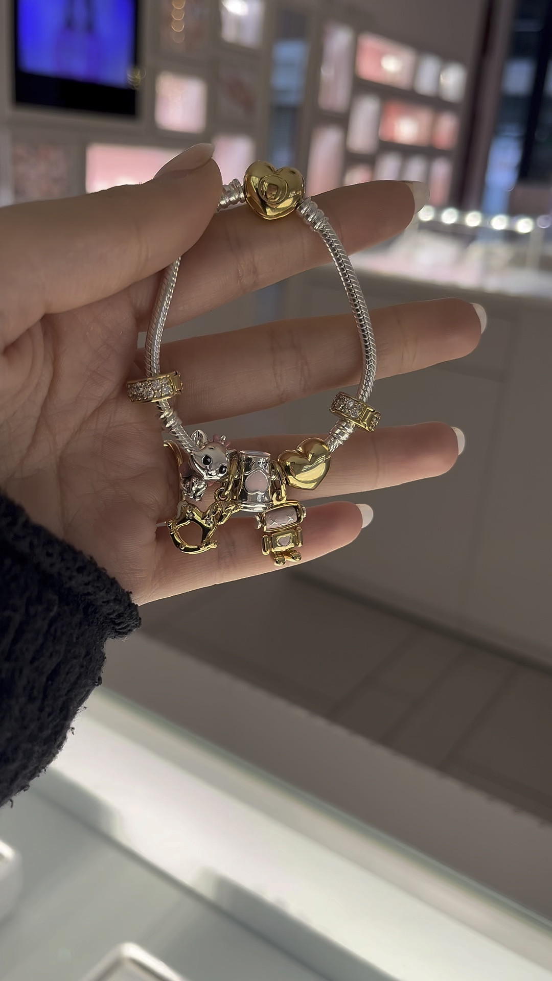 Gold and pink Pandora 

#LTKU #LTKFindsUnder100 #LTKVideo