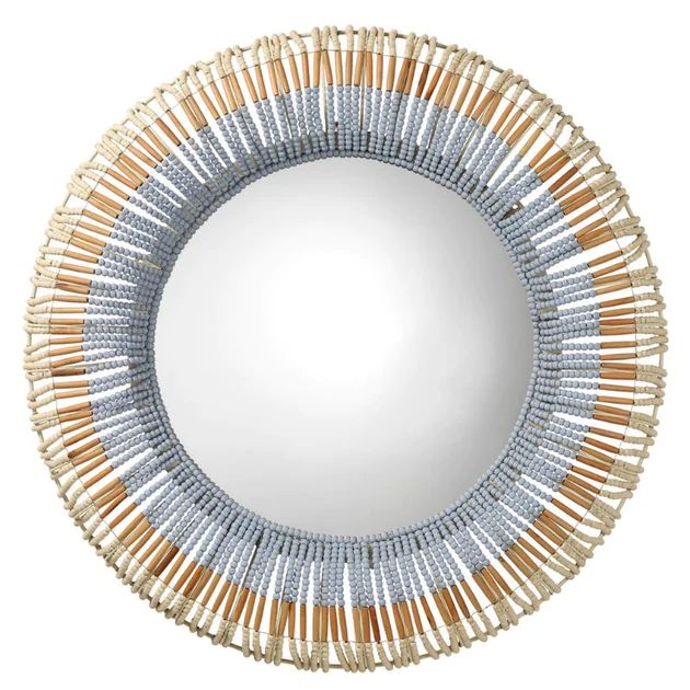 Tulum Beaded Mirror | Cailini Coastal